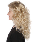 Blonde Passion Adult Womens Wig | Curly Glamour Cosplay Halloween Wig | Premium Breathable Capless Cap