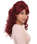 Silver Screen Sensation Womens Red Adult Wig