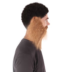 HPO Men's Synthetic Hair Long Beard Cosplay Facial Hair | Multiple Color Options