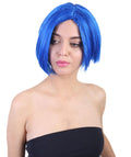 Sad Blue Womens Wig | Sexy Cosplay Party Halloween Wig