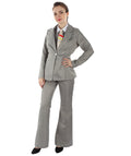 Gray Deluxe Singer Party Suit Costume