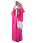 Adult Women's Handmaid Full Set Costume |  Fuchsia Cosplay Costume