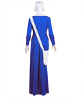 Adult Women's Sky Dress Handmaid Costume with Bag and Bonnet | Blue Cosplay Costume
