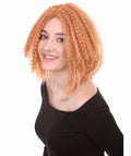 Orange Curly Cosplay Wig