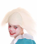 Horror Movie Scary Clown Half Bald Dark White