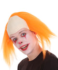 Horror Movie Scary Clown Half Orange