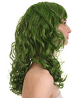 Long Green Women’s Wig