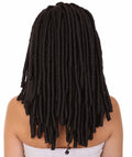 Long Black Dreadlock Womens Wig | Dramatical Halloween Wig | Premium Breathable Capless Cap