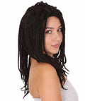 Long Black Dreadlock Women's Wig | Dramatical Dreadlock Wig | Premium Breathable Capless Cap