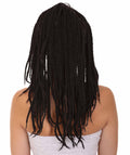 Long Black Dreadlock Women's Wig | Dramatical Dreadlock Wig | Premium Breathable Capless Cap
