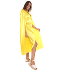 Adult Women's Yellow Costume for Cosplay Game of Thrones Dragon Queen