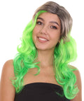 Ombre Green Cosplay Wig
