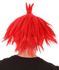 Scary Twisted Clown Wig | Red Halloween Wigs