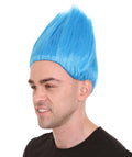 Adult Unisex Grumpy Troll Wig | TV/Movie Cosplay Halloween Wig | Premium Breathable Capless Cap