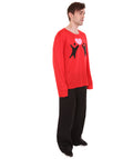 Red Long Sleeve Costume