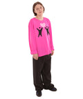 Hot Pink Long Sleeve Costume 