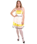 Sexy French Maid Light Yellow Costume