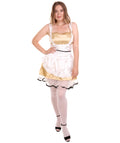 Sexy French Maid Golden Costume