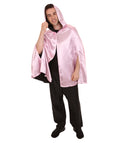 Adult Men's Reversible Hooded Short Cape Costume | Multiple Color Options Halloween Costume