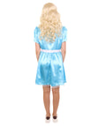 HPO Adult Women's Fantasy Animation Lost Princess Costume , Blue and White Cosplay Costume