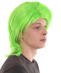 Lime Green Wig