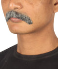 Grey Stylish Mustache