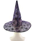 Purple & Black Witch Hat