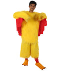 Yellow and Red Chicken Costume