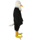 White and Black Eagle Costume with Mask