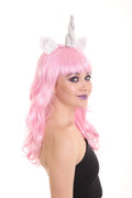 Unicorn Princess Wig with Horn and Ears