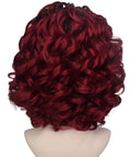 Women's Red Color Curly 