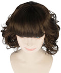 Wavy Brown Chic Womens Wig | Cosplay Wig | Premium Breathable Capless Cap
