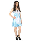 Adult Women's French Maid Costume | Lt. Blue Cosplay Costume