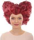 Red Heart-Shaped Women’s Wig