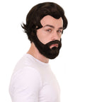 Medium Length Antagonist Costume Wig