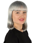 Women's Shoulder Length Bob Wig Collection | Straight Cosplay Wig Multiple Color Option | Premium Breathable Capless Cap
