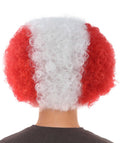 Canada Flag Afro Wig