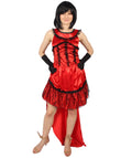 Adult Women Bordello Lover Costume | Red Cosplay Costume