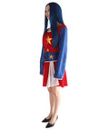 Adult Women's Cheerleader Costume | Multi Color Cosplay Costume