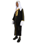 Adult Men's Wise Melchior Costume | Black and White Halloween Costume