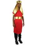 Adult Men's Egyptian King Pharaoh Cosplay Costume Multiple Color Options