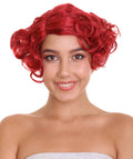 Red French Maid Women's Wig