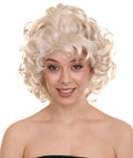 Blond Glamour Curly Wig