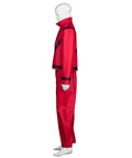 Adult Men's Costume for Cosplay Michael Jackson Thriller Red Suit HC-472 - HalloweenPartyOnline