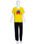 President HairStyle Elephant T-shirt Costume