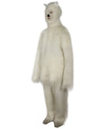 White Furry Cat Cosplay Costume