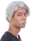 Internet Movie Old Man Wig | Movie Cosplay Halloween Wig | Premium Breathable Capless Cap