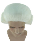 Colonial Black Lace White Wig