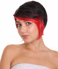 Black and Red Women’s Wig