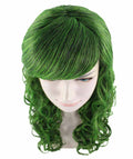 Long Green Women’s Wig